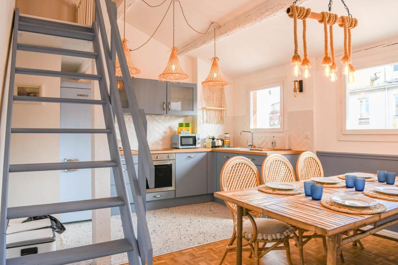 Le Venture Grand 3 Ch Avec Clim Proche Vieux Port Apartman Marseille Kültér fotó